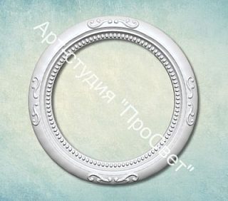 Молд "Круглая рамка" (S)