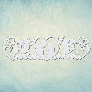 Молд бордюр "Влюбленные" (XL)