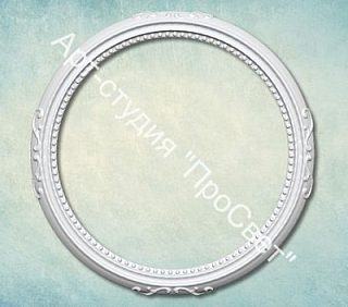 Молд "Круглая рамка"