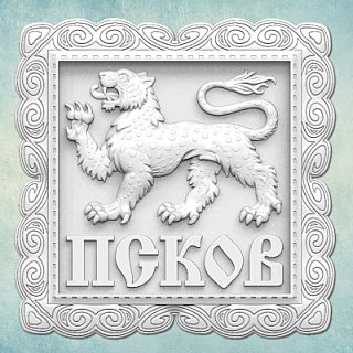 Молд "Герб города Псков" (L)