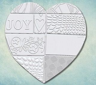 Молд "Лоскутное сердце JOY" (S)