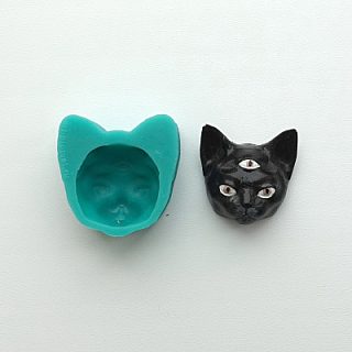 Молд "Трехглазая кошка" (XS)