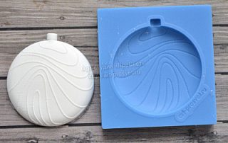 Молд "Ёлочный шар 1"